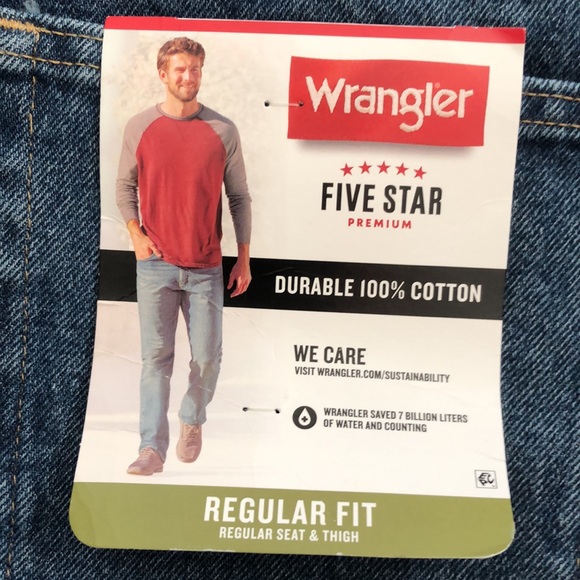 Wrangler | Five Star Regular Fit Men’s Jeans NWT - Picture 6 of 11